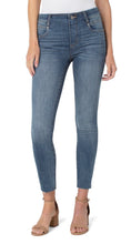 Load image into Gallery viewer, Liverpool Gia Glider Ankle Skinny with Cut Hem