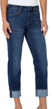 Load image into Gallery viewer, Liverpool Marley Girlfriend Cuffed Eco Jean