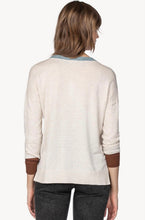 Load image into Gallery viewer, Lilla P Colorblock Crewneck Sweater