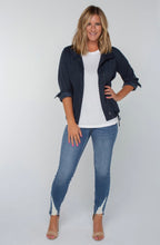 Load image into Gallery viewer, Liverpool Cinch Waist Jacket with Patch Pockets