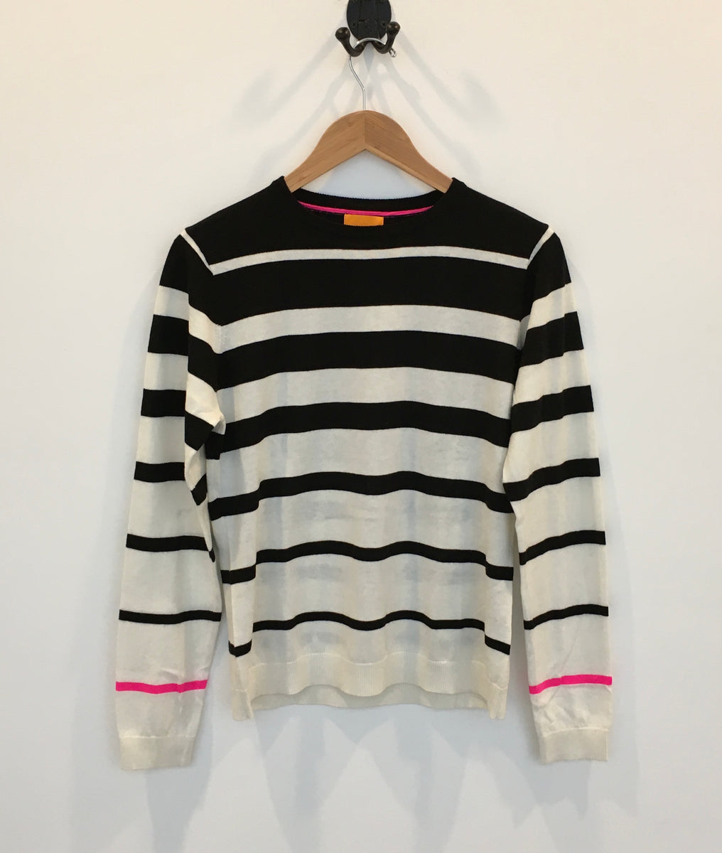 Brodie Mesh Stripe Half Zip main image 0