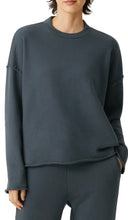 Load image into Gallery viewer, Eileen Fisher Crewneck Boxy Organic Cotton Sweatshirt
