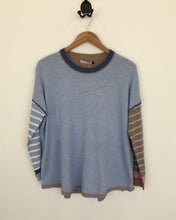 Load image into Gallery viewer, Zaket &amp; Plover Colorful Stripe Boxy Sweater
