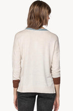 Load image into Gallery viewer, Lilla P Colorblock Crewneck Sweater
