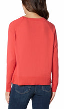 Load image into Gallery viewer, Liverpool Raglan Sweater with Side Slit
